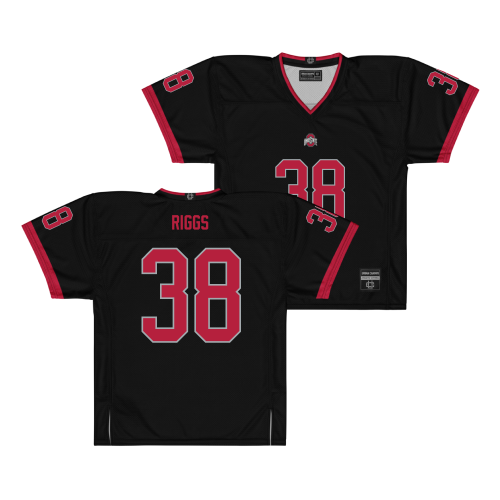 Ohio State Football Black Jersey - Eli Riggs