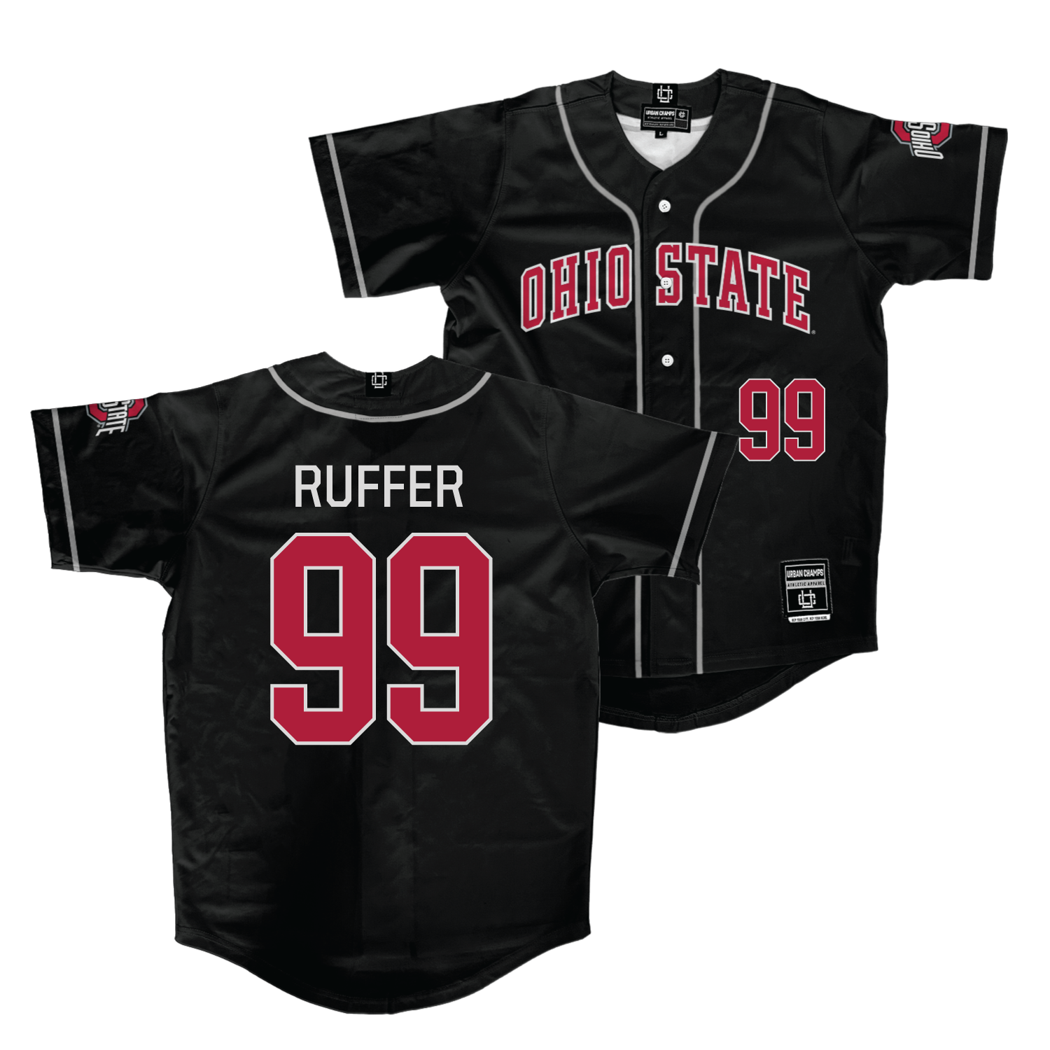Ohio State Softball Black Jersey - Cadyn Ruffer