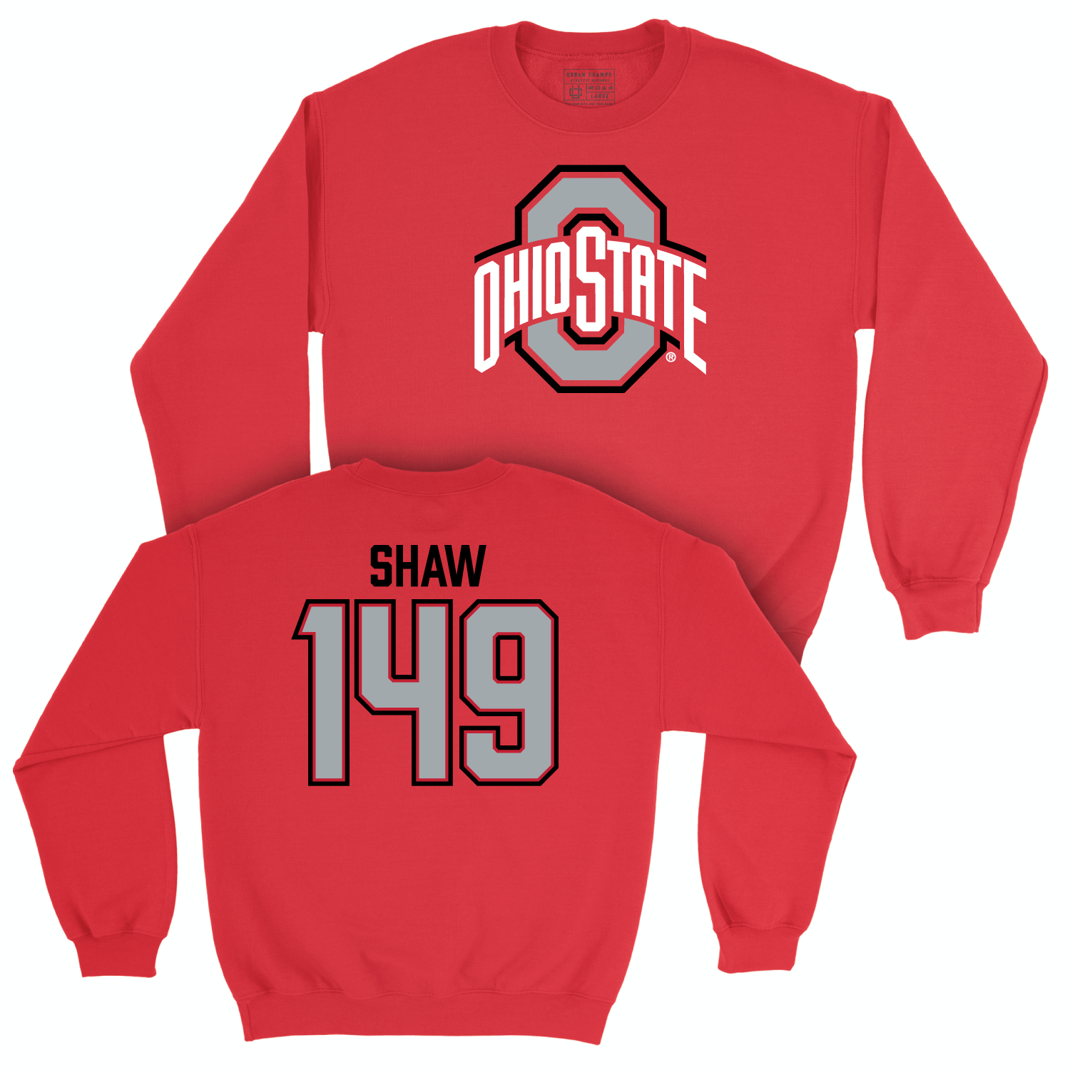 Ohio State Men's Wrestling Red Legacy Crew - Maddox Shaw