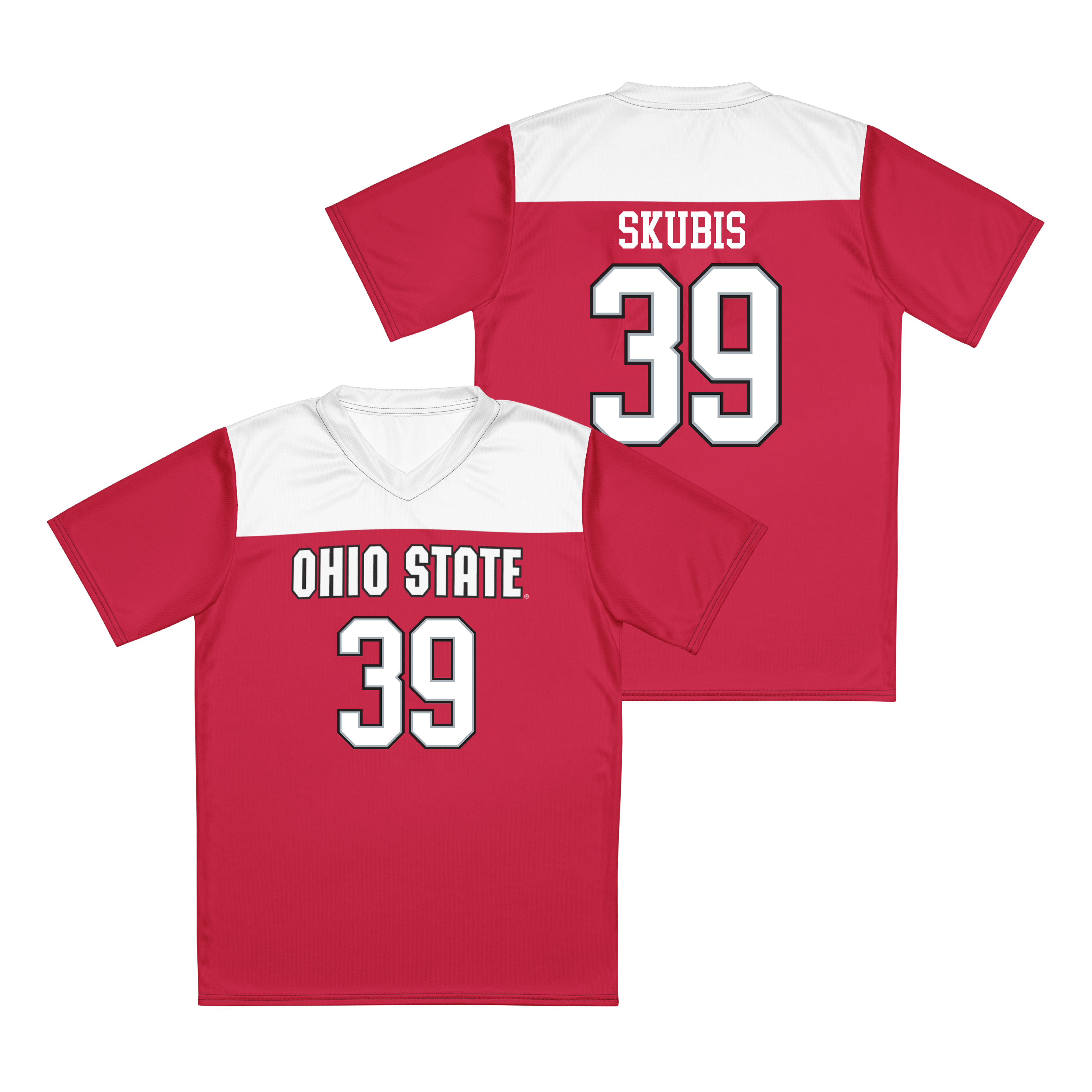 Ohio State Men's Soccer Red Jersey - Nick Skubis