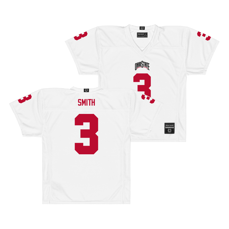 Ohio State Football White Jersey  - James Smith