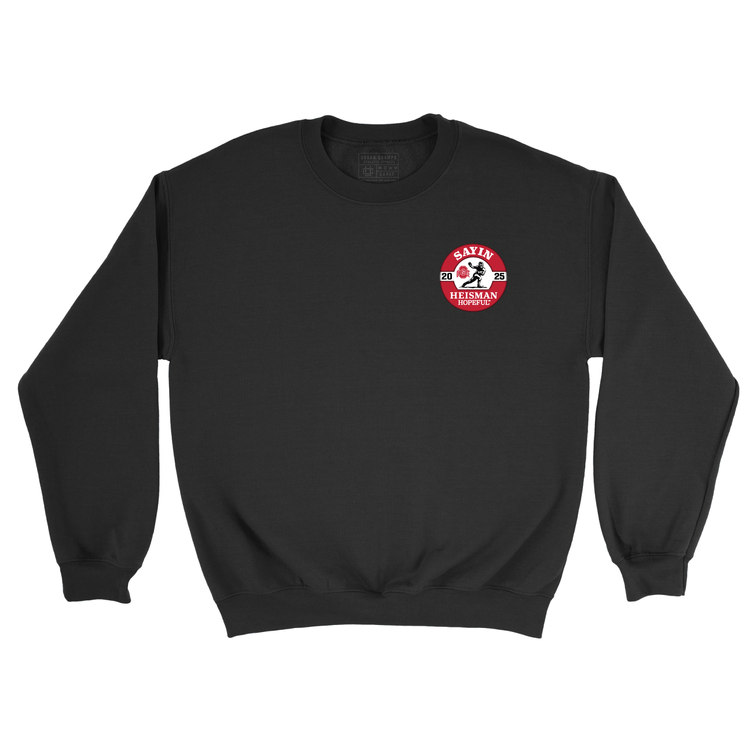 EXCLUSIVE RELEASE: Julian Sayin Heisman Button Black Crew