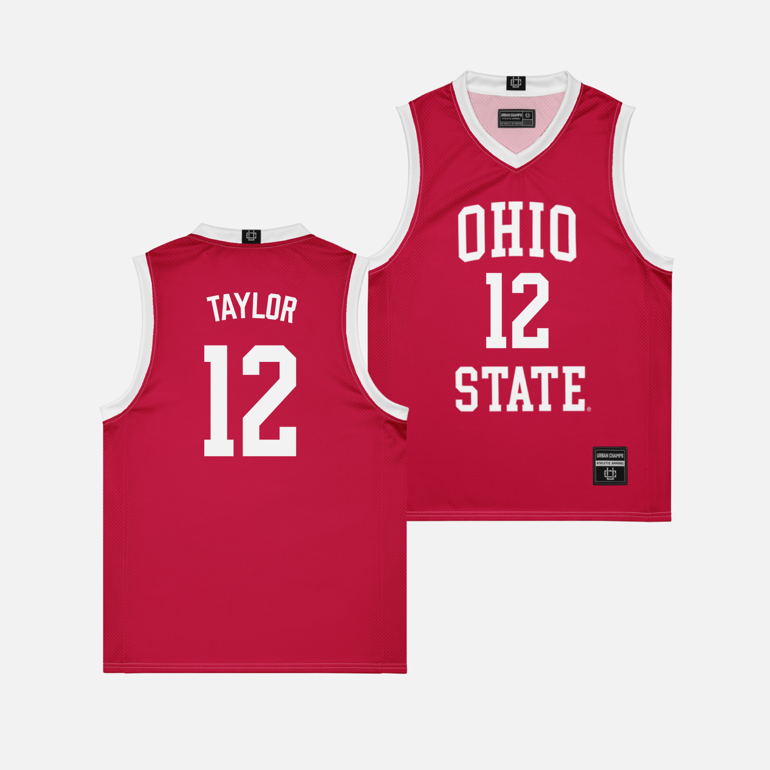Ohio State Women's Basketball Red Jersey - Celeste Taylor