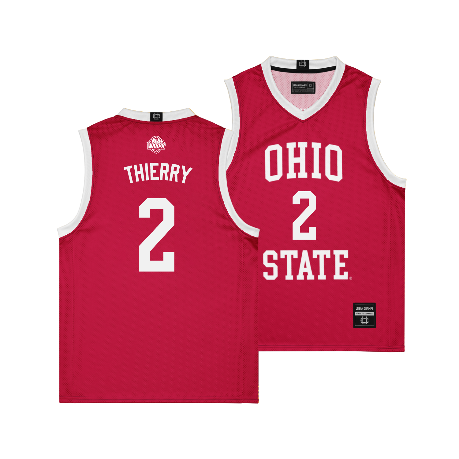 Ohio State Women's Basketball Red Jersey - Taylor Thierry