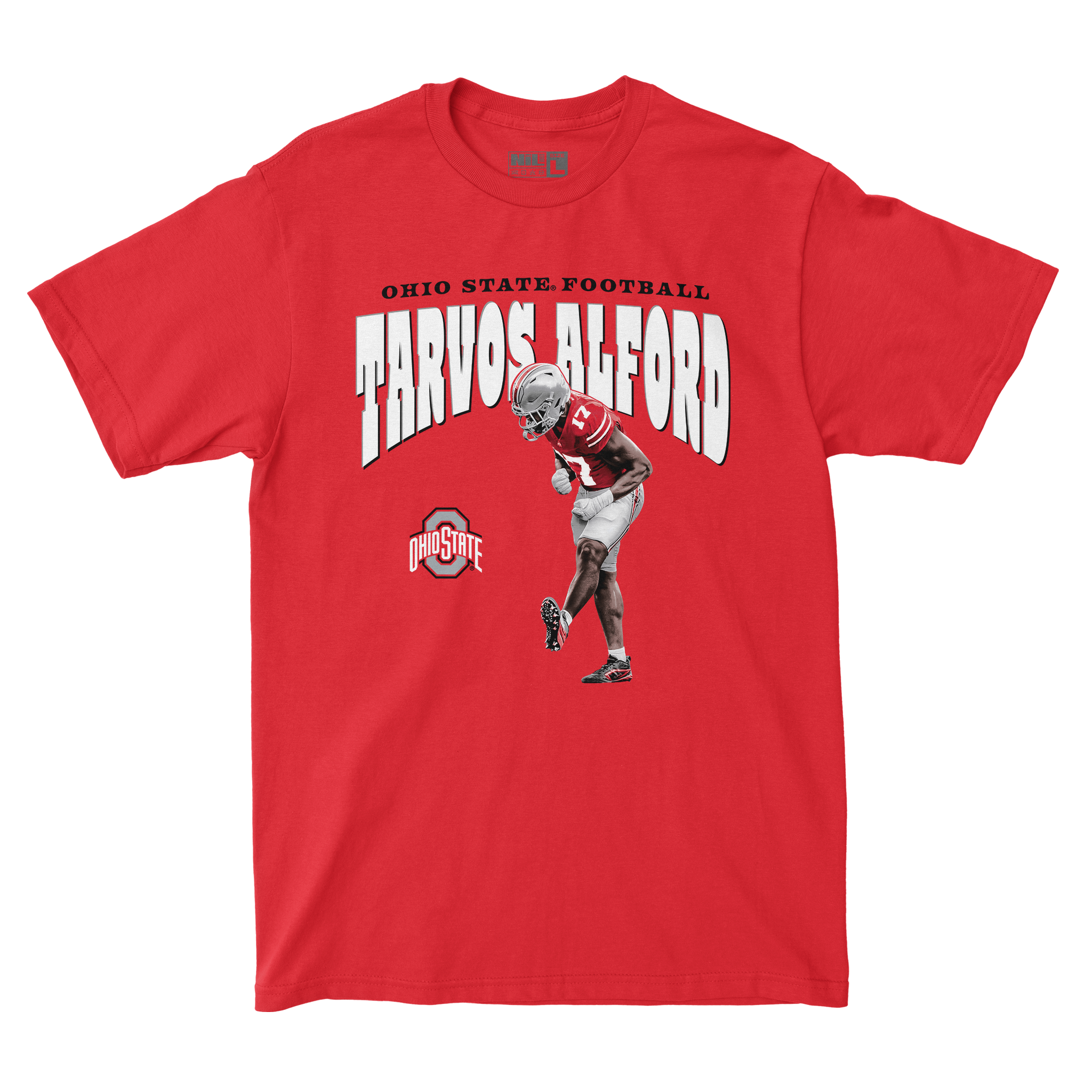 EXCLUSIVE RELEASE: Tarvos Alford Illustrated Red Tee