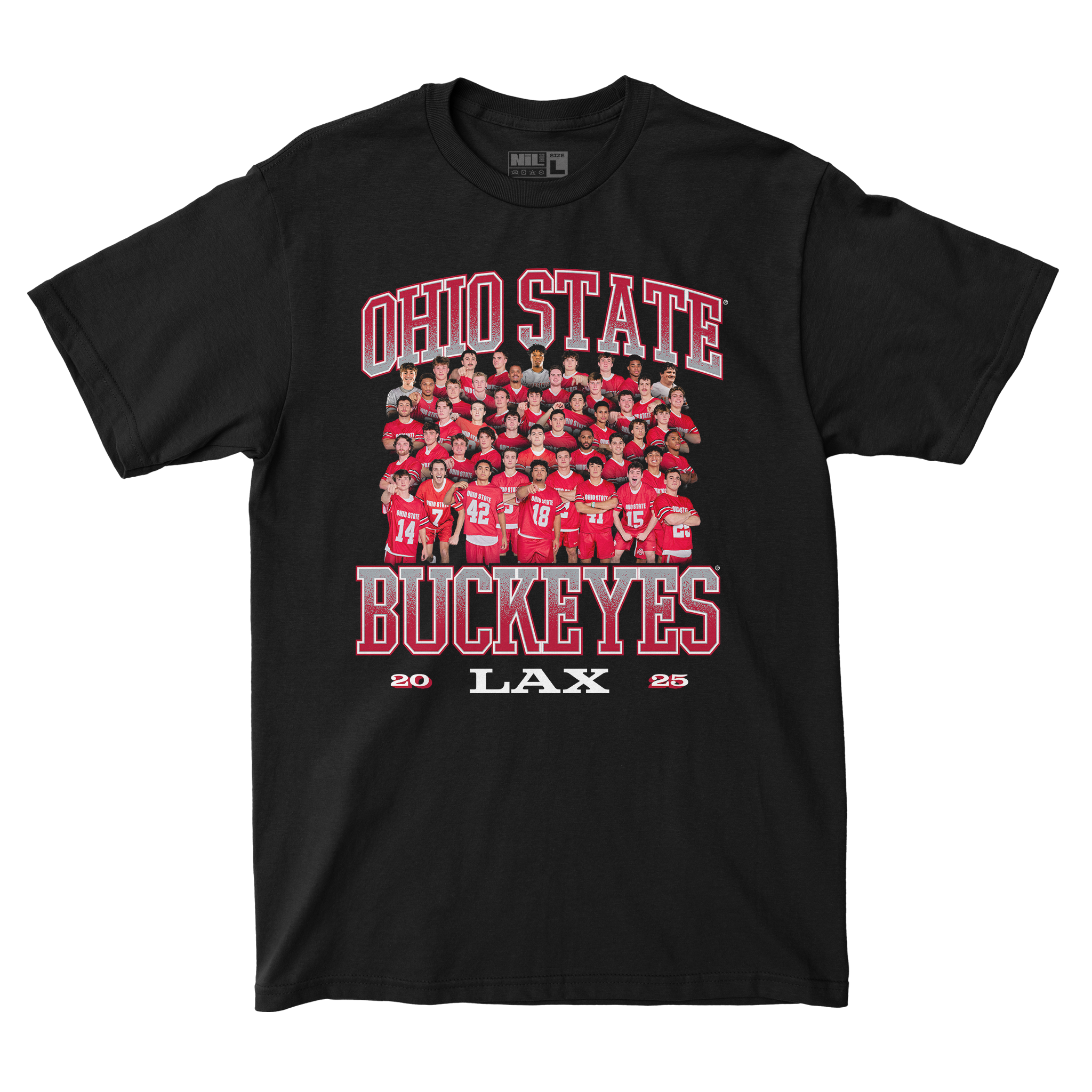EXCLUSIVE RELEASE: Ohio State Men's Lacrosse Team Black Tee