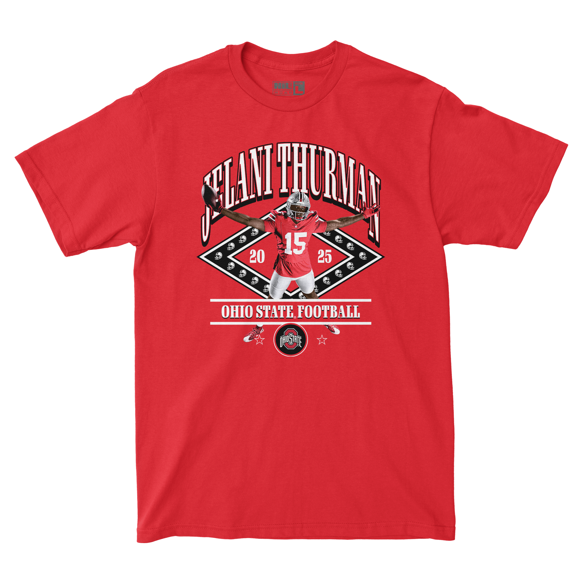 EXCLUSIVE RELEASE: Jelani Thurman Illustrated Red Tee