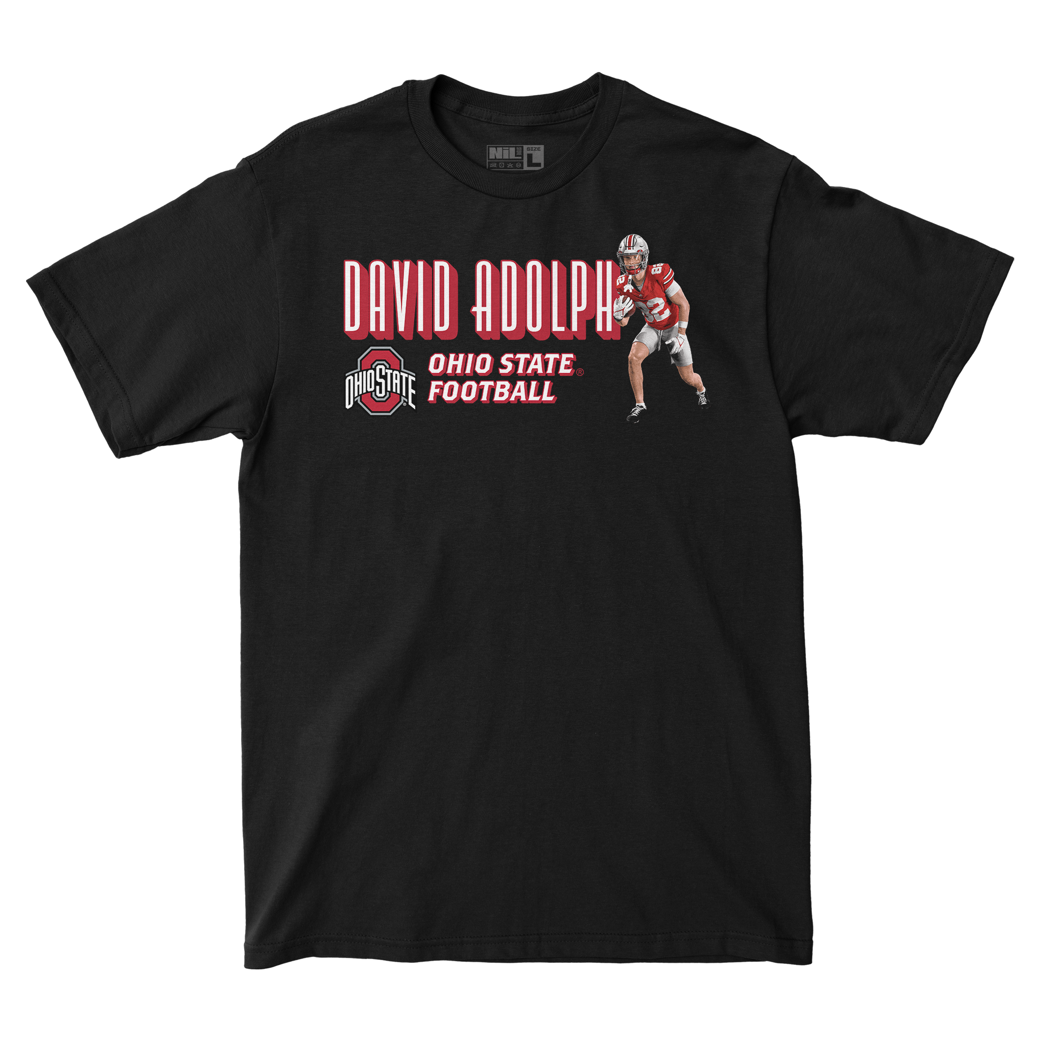 EXCLUSIVE RELEASE: David Adolph Illustrated Black Tee