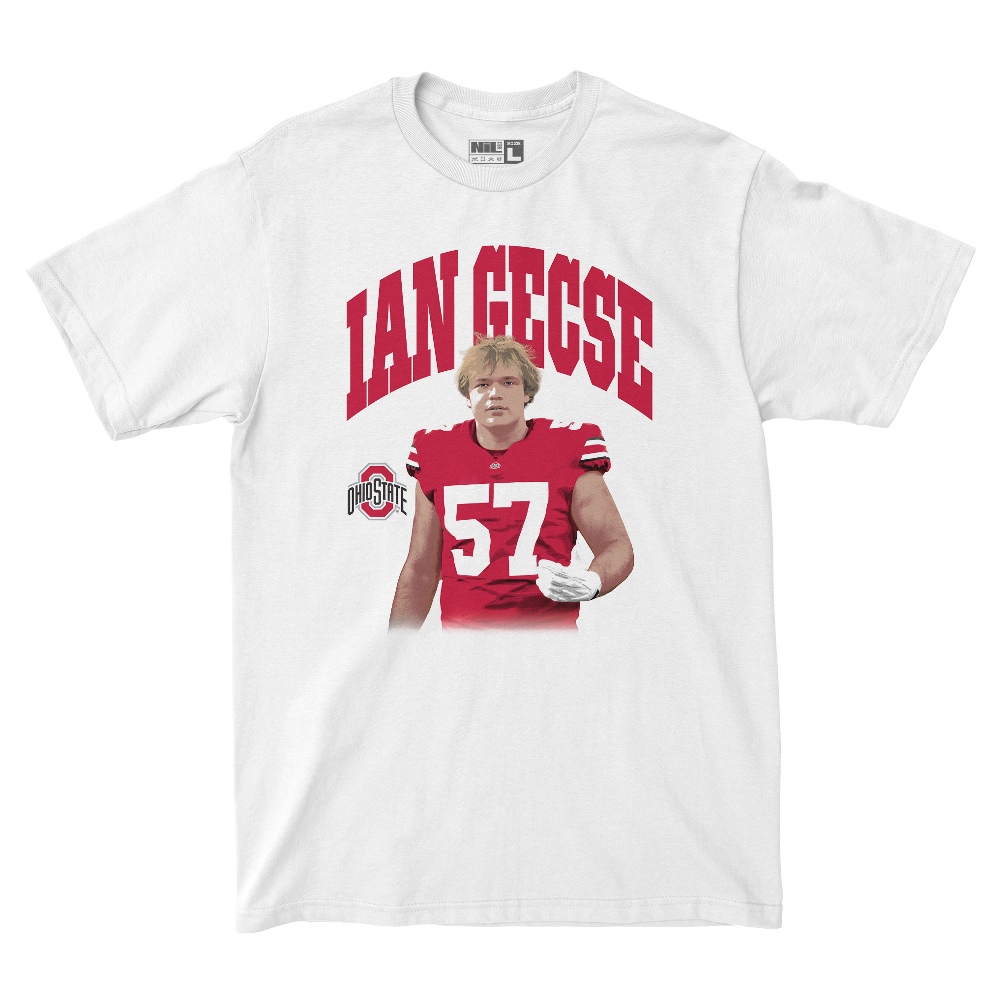 EXCLUSIVE RELEASE: Ian Gecse Portrait White Tee