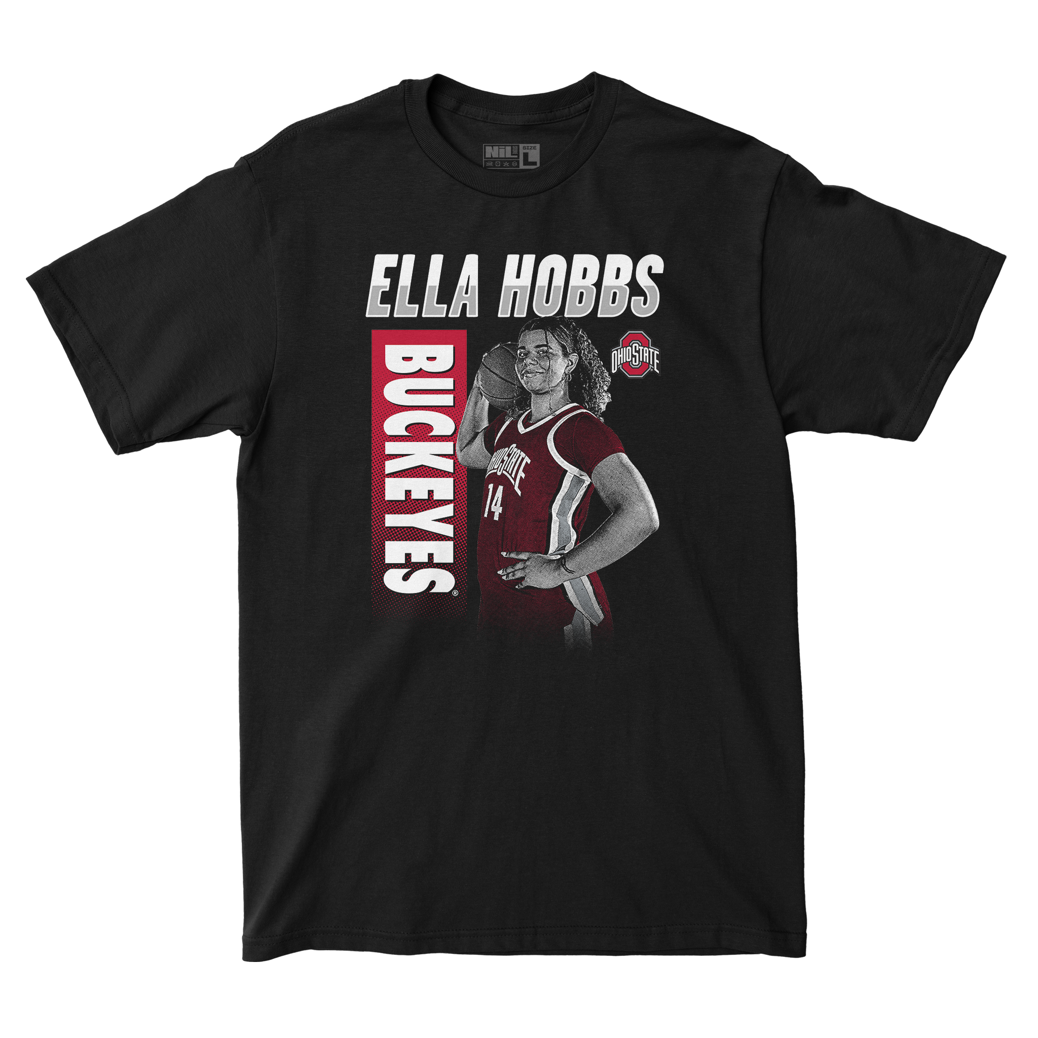 EXCLUSIVE RELEASE: Ella Hobbs Illustrated Black Tee