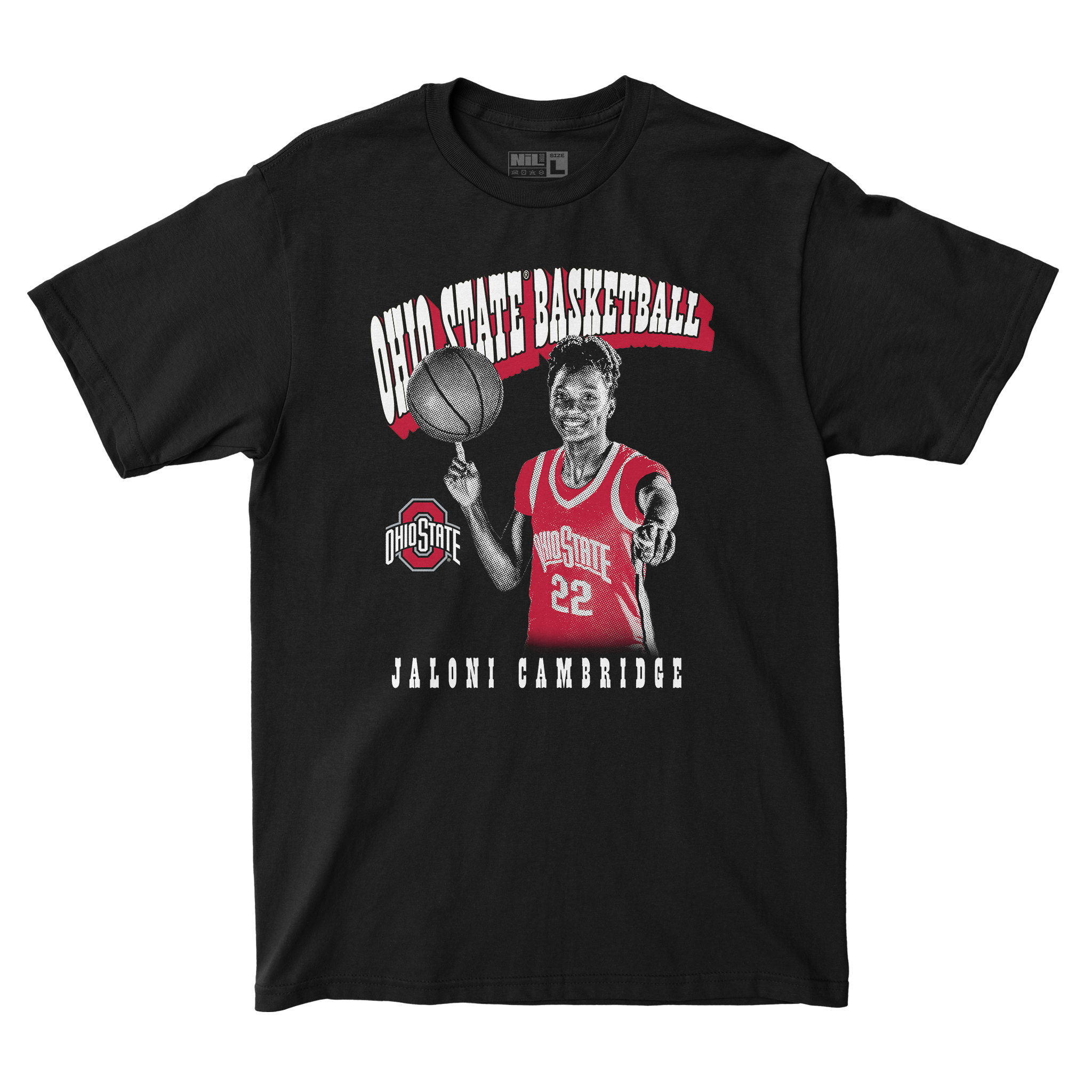 EXCLUSIVE RELEASE: Jaloni Cambridge Illustrated Black Tee