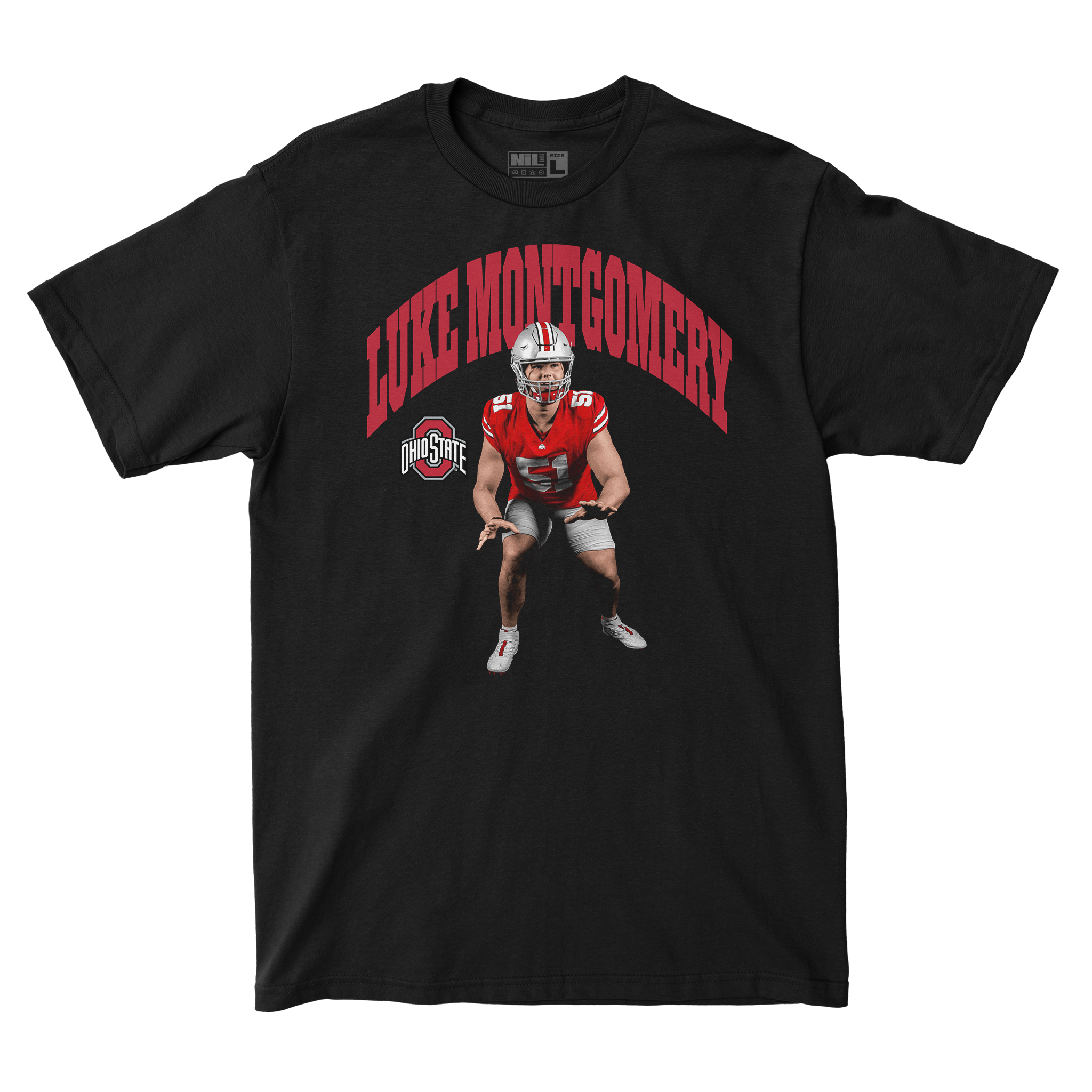 EXCLUSIVE RELEASE: Luke Montgomery Illustrated Black Tee