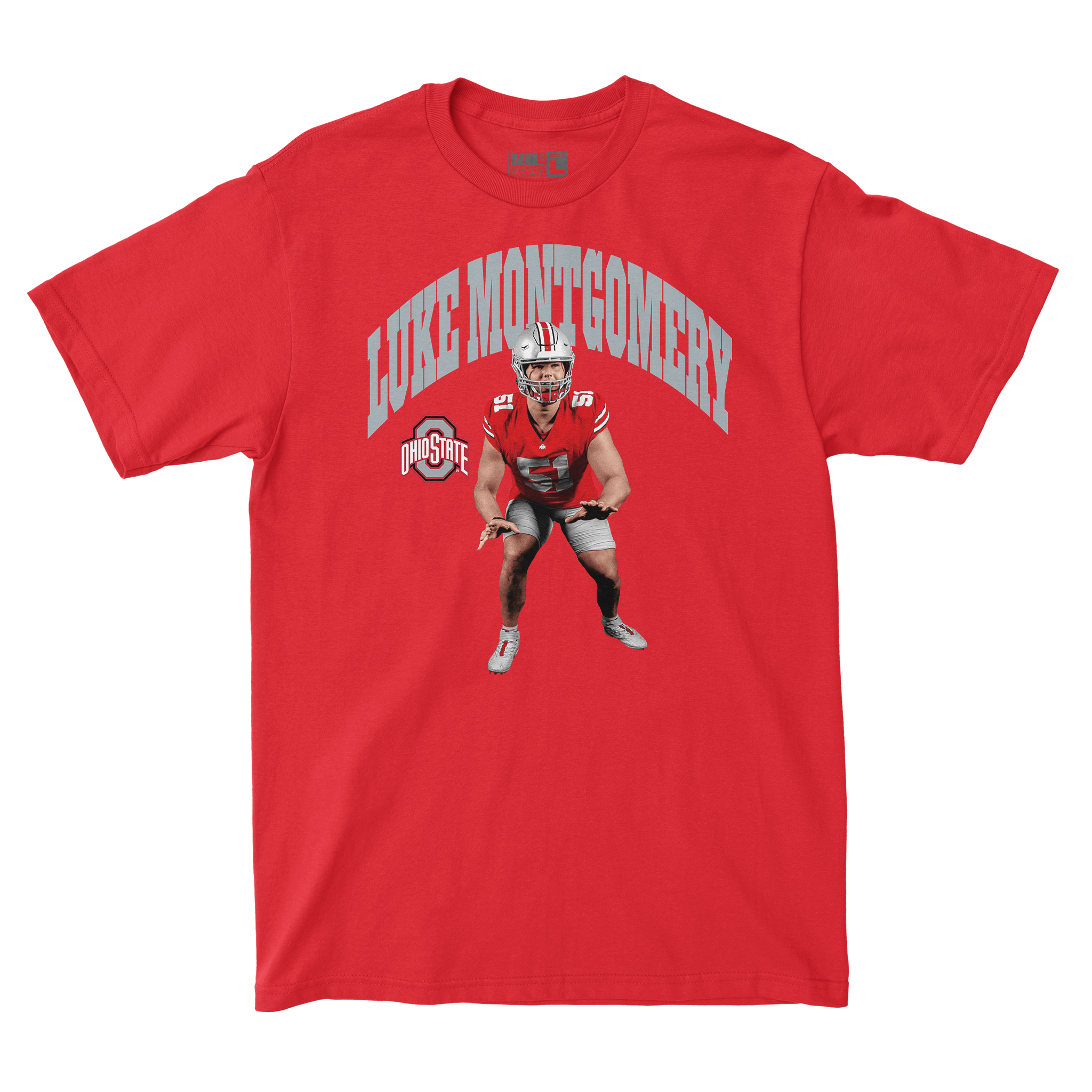 EXCLUSIVE RELEASE: Luke Montgomery Illustrated Red Tee