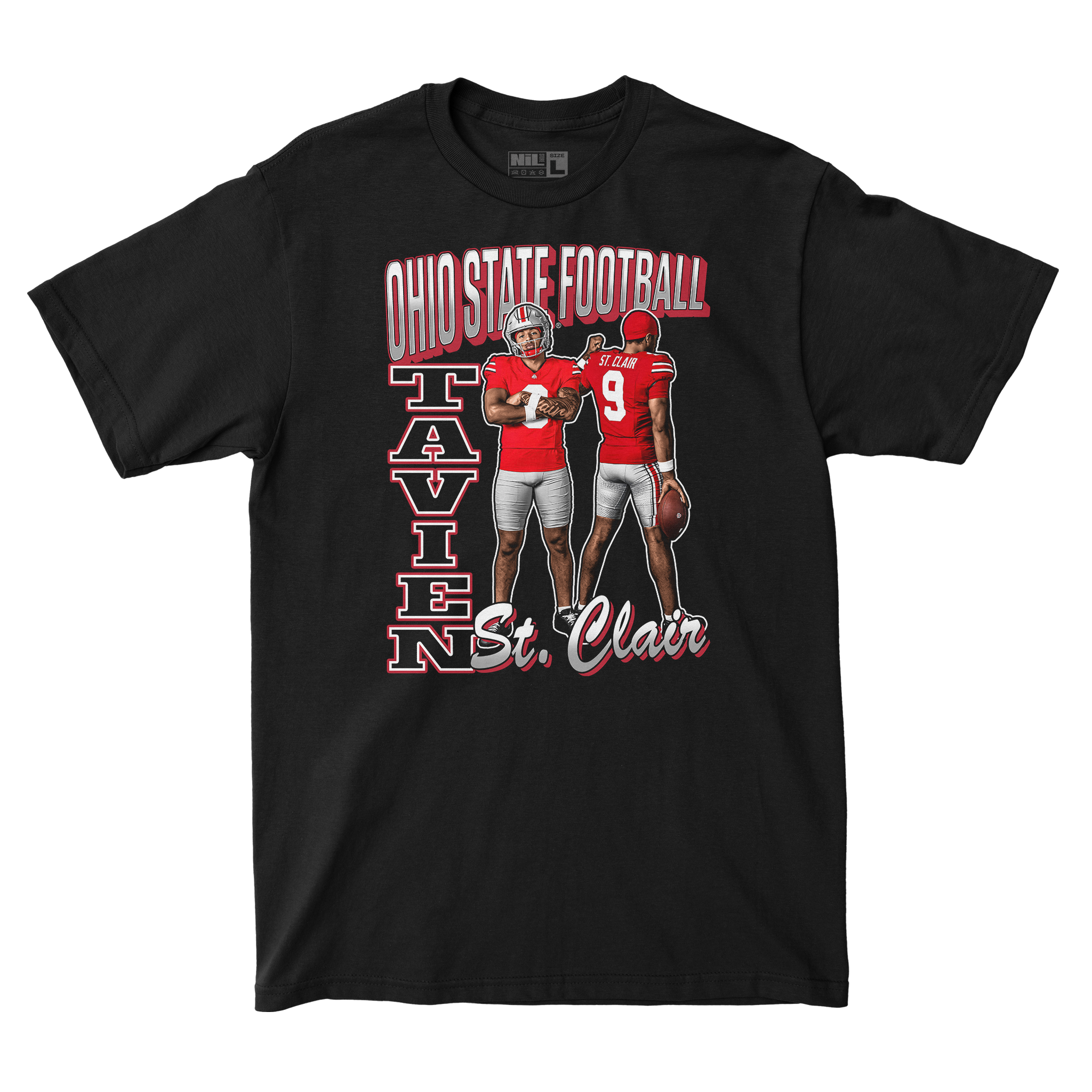 EXCLUSIVE RELEASE: Tavien St. Clair Retro 90s Black Tee