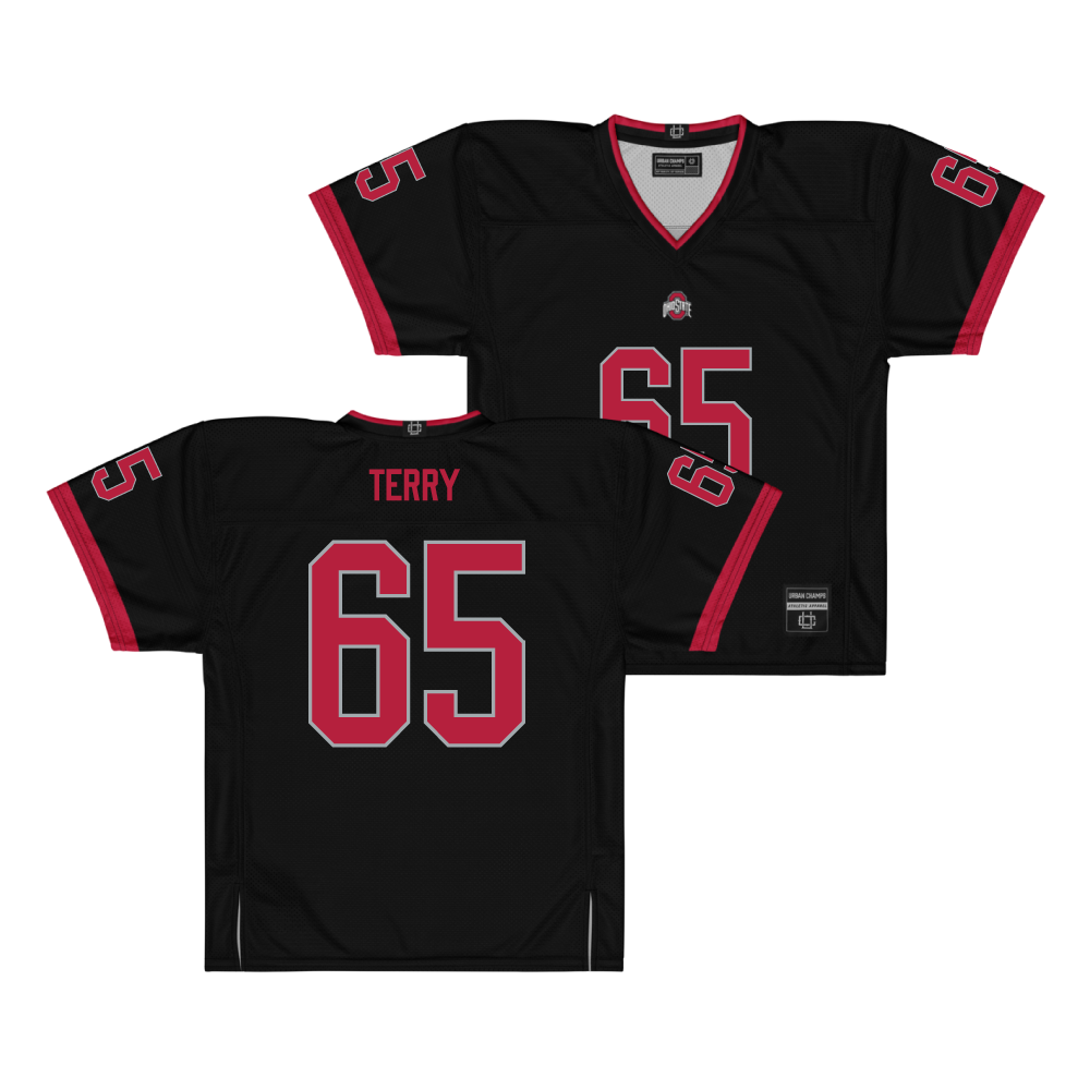Ohio State Football Black Jersey - Justin Terry