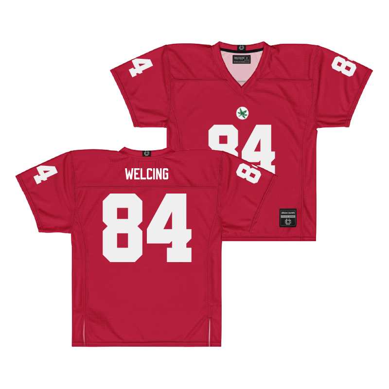 Ohio State Football Scarlet Jersey  - Hunter Welcing