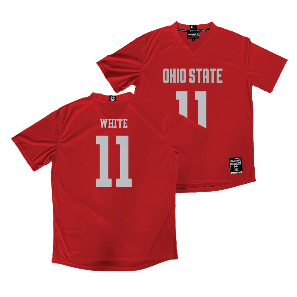 Ohio State Women's Lacrosse Red Jersey  - Maddie White