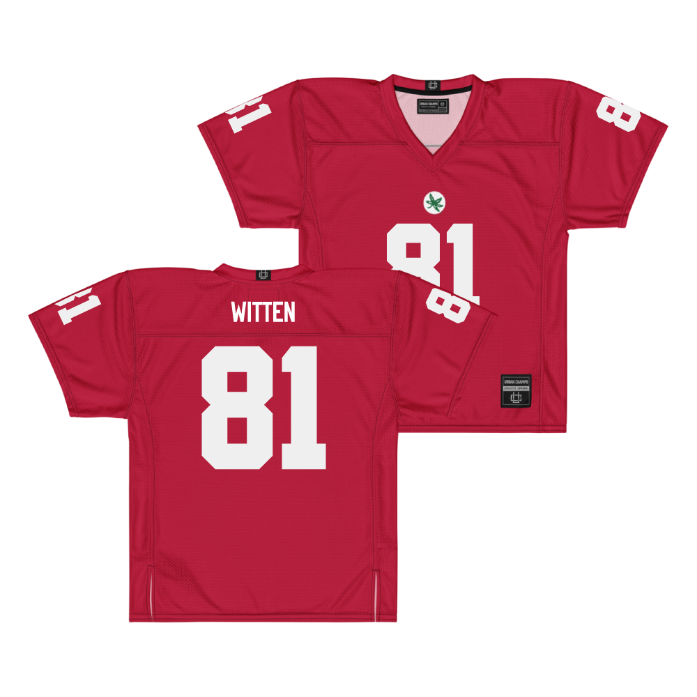 Ohio State Football Scarlet Jersey - Damarion Witten | #81