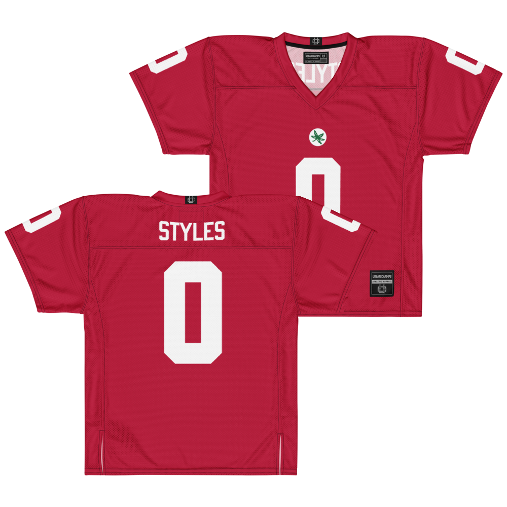 Ohio State Football Scarlet Jersey - Sonny Styles | #0
