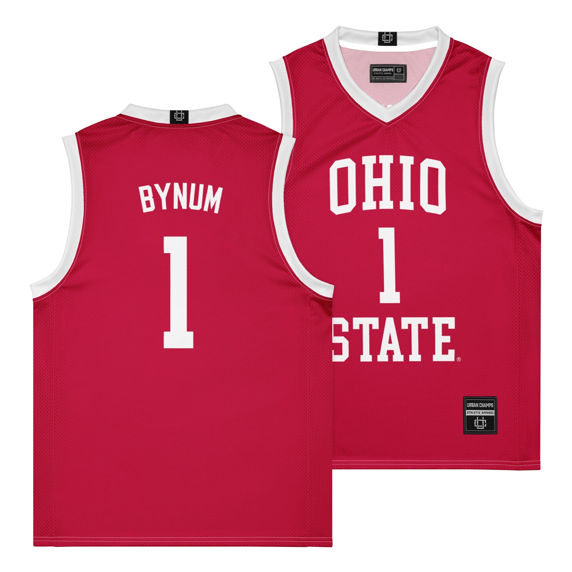 Ohio State Men's Basketball Red Jersey  - Amare Bynum