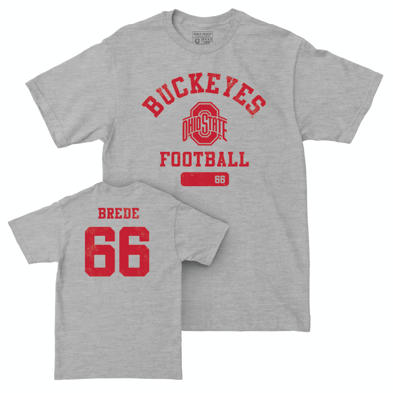 Ohio State Football Sport Grey Varsity Tee - Landry Brede