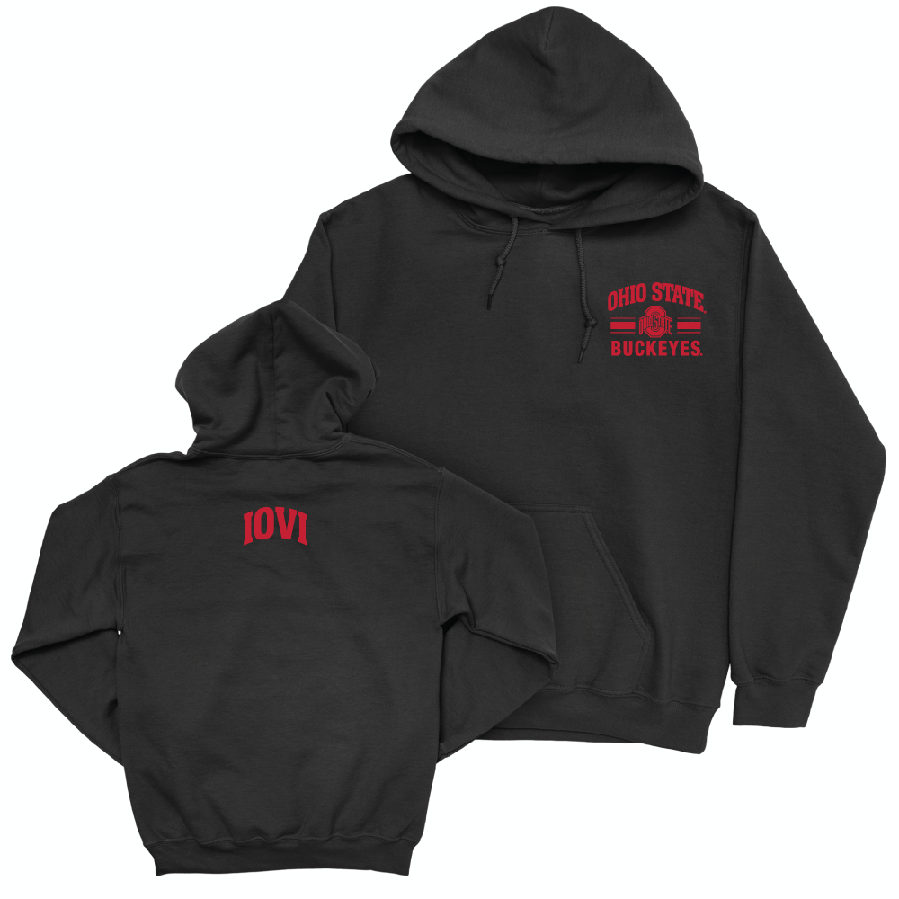 Ohio State Women's Cross Country Black Victory Hoodie - Teodora Iovi