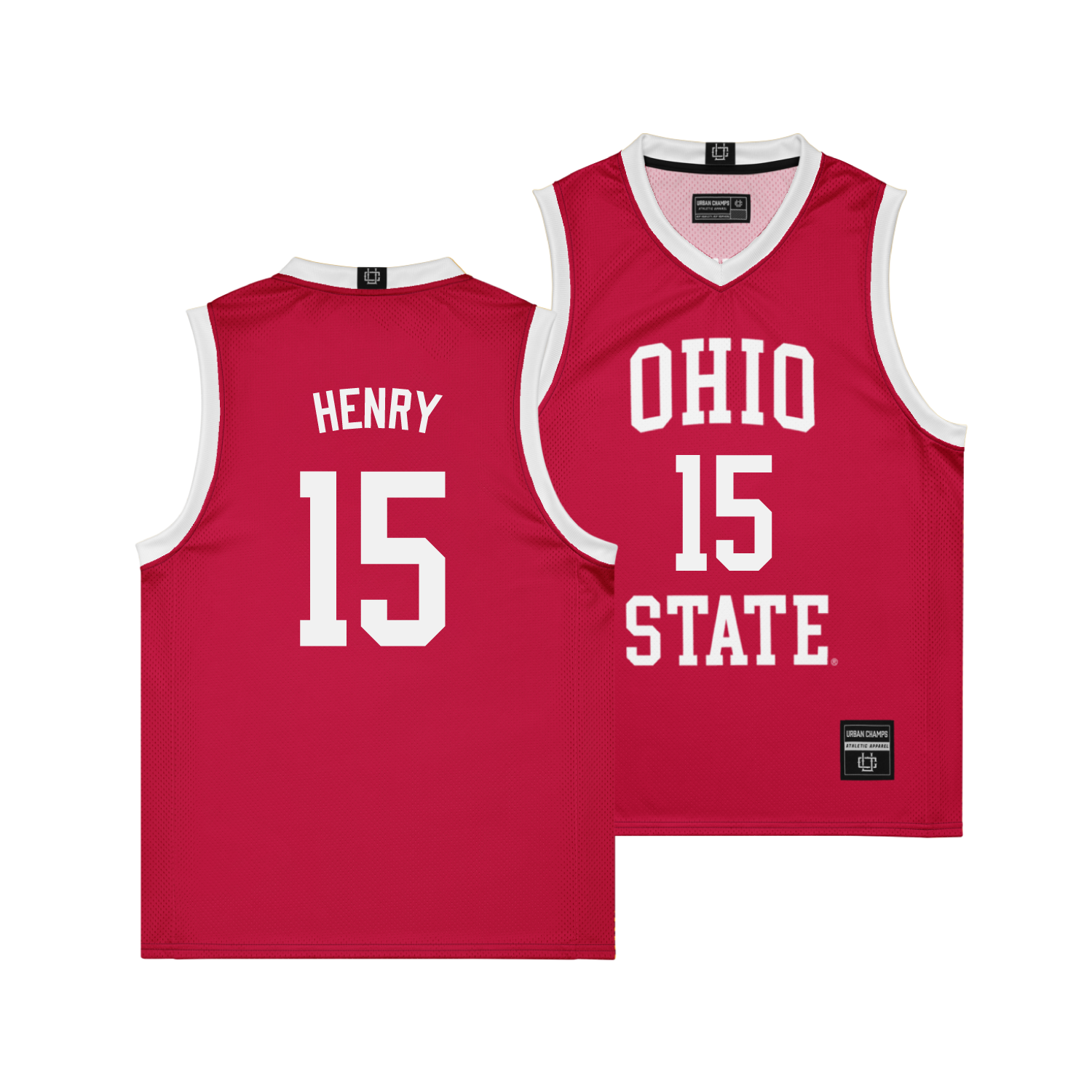 Ohio State Women's Basketball Red Jersey  - Seini Henry