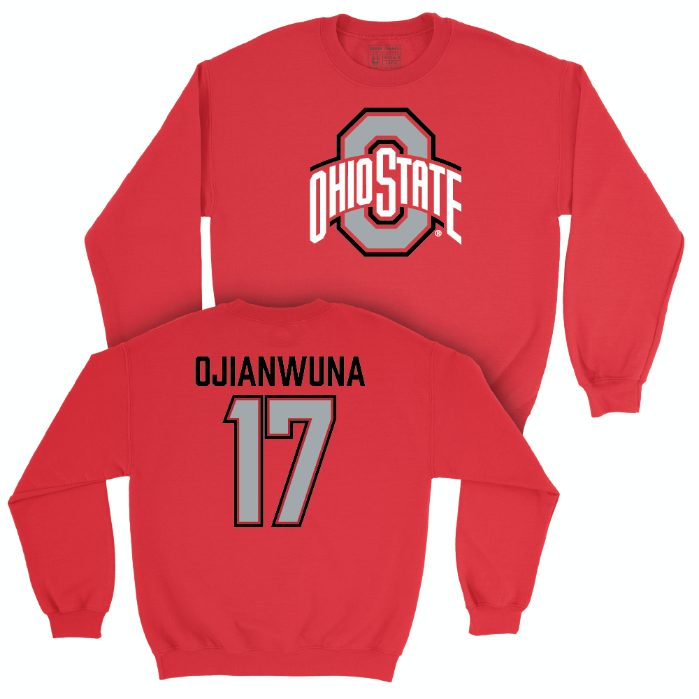 Ohio State Men's Basketball Red Legacy Crew - Joshua Ojianwuna