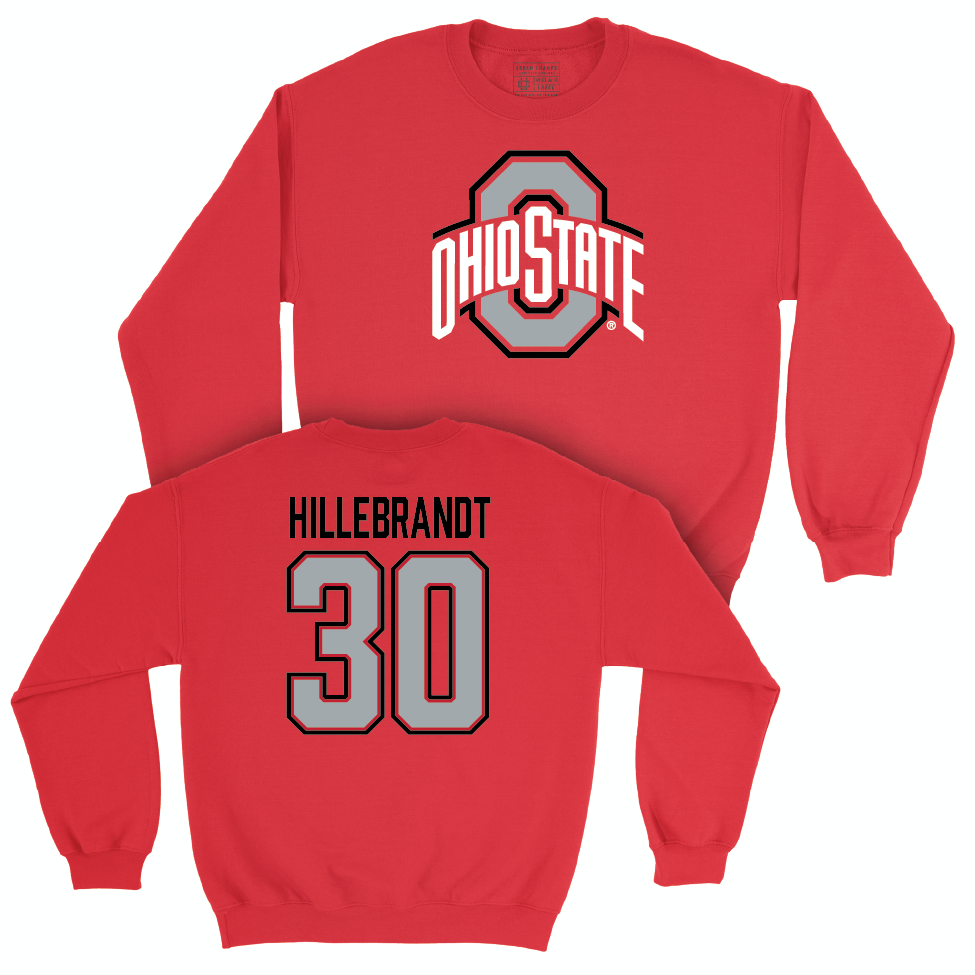 Ohio State Men's Ice Hockey Red Legacy Crew - Sam Hillebrandt