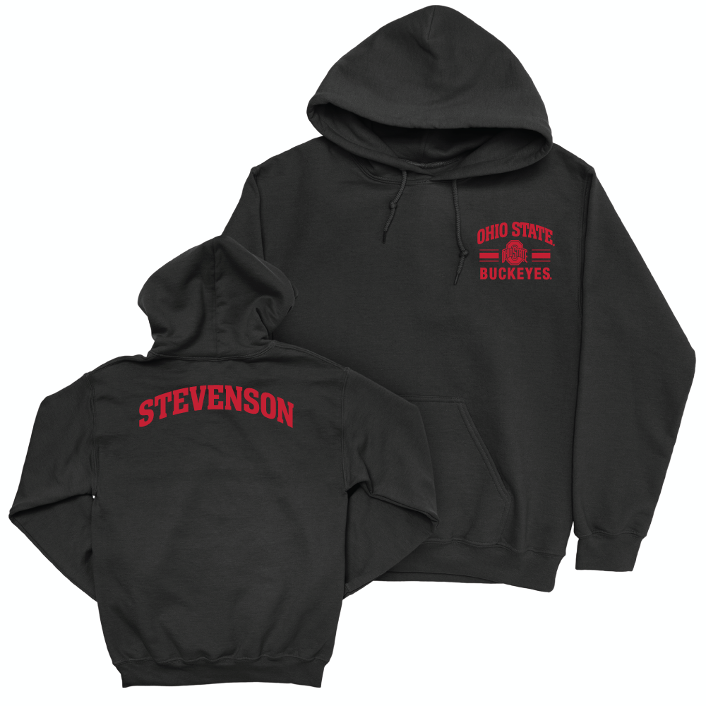 Ohio State Women's Cross Country Black Victory Hoodie - Sydney Stevenson