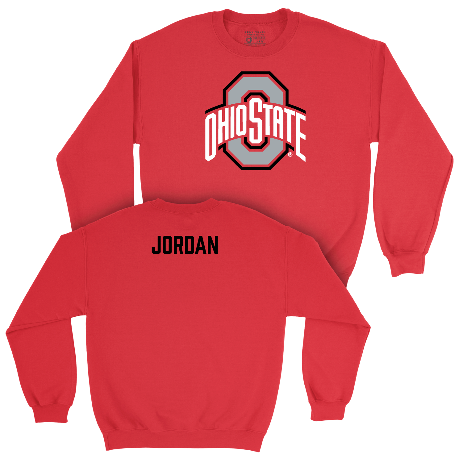Ohio State Women's Track & Field Red Legacy Crew - Layla Jordan