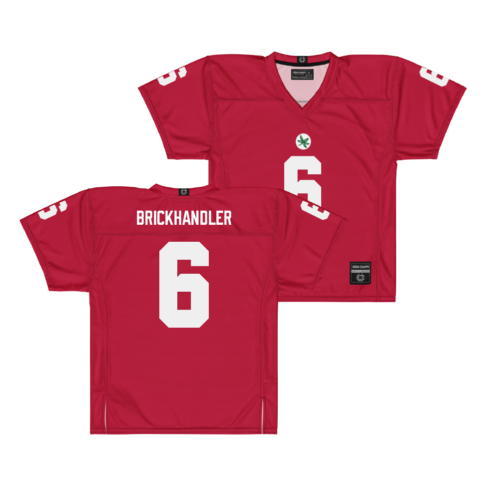 Ohio State Football Scarlet Jersey  - Eli Brickhandler