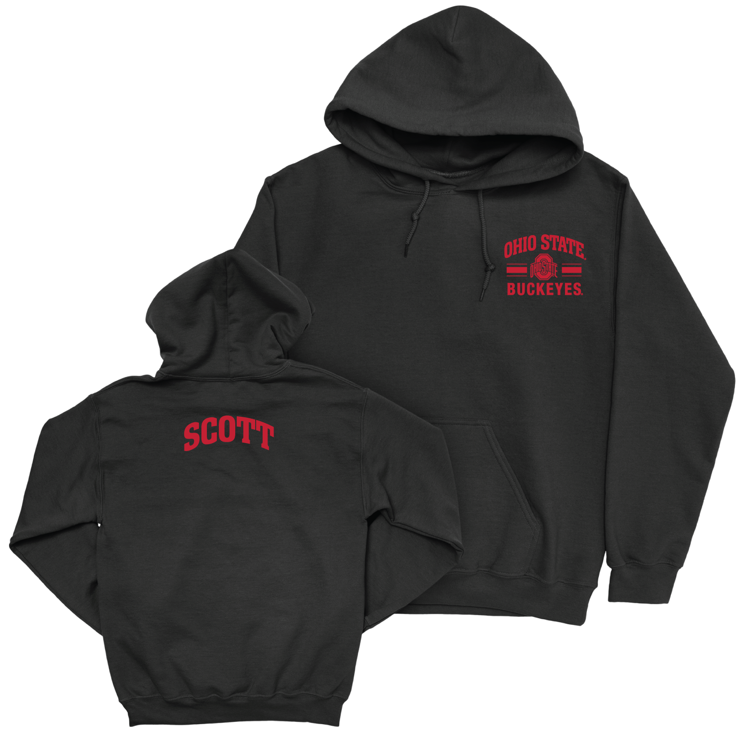 Ohio State Women's Rowing Black Victory Hoodie - Lucy Scott