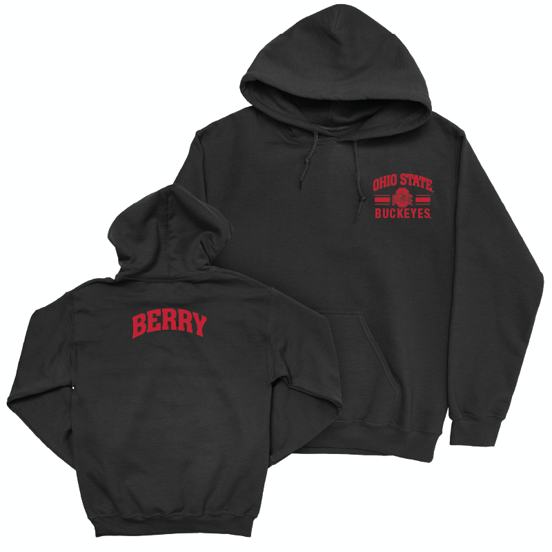 Ohio State Women's Gymnastics Black Victory Hoodie - Sadie Jane Berry