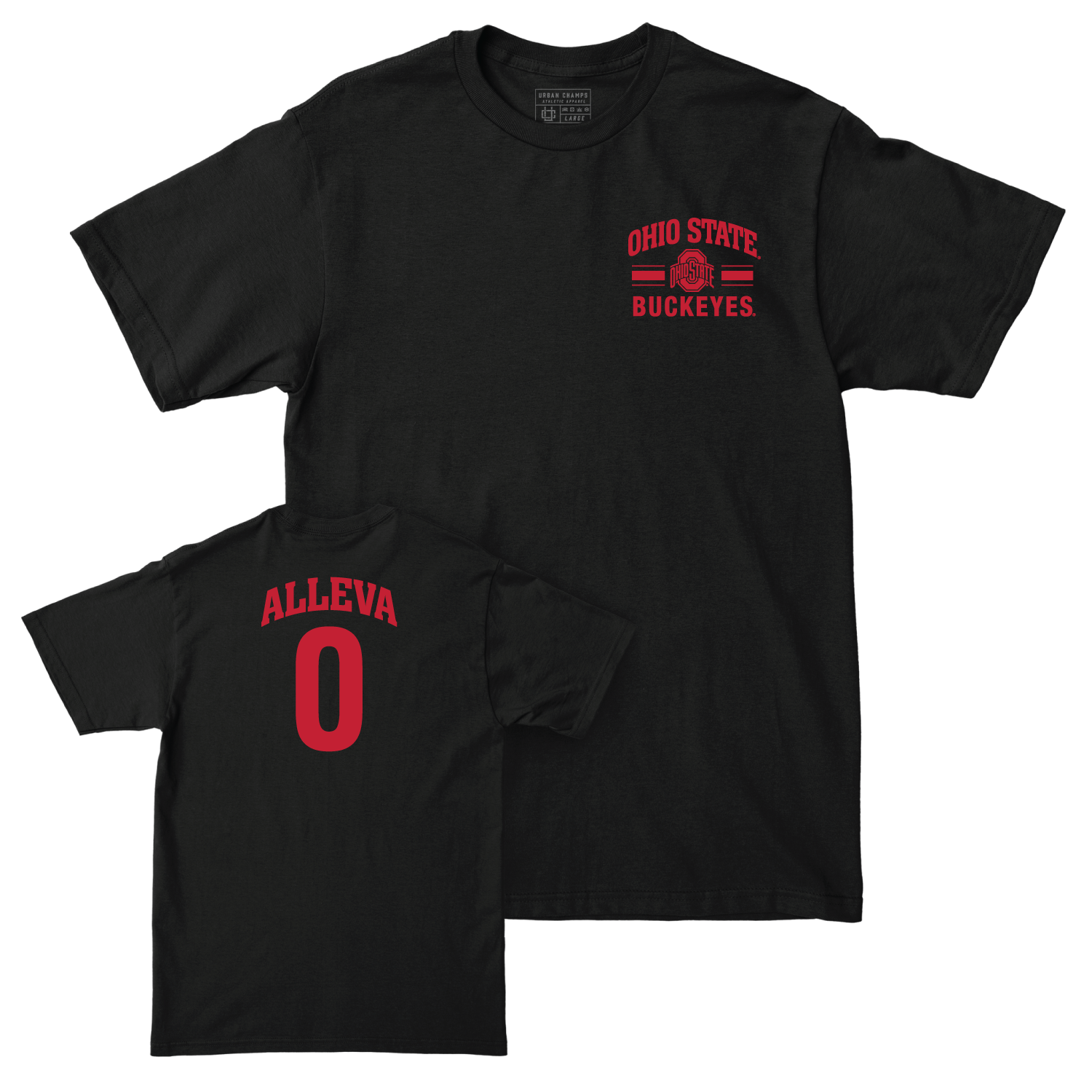 Ohio State Women's Field Hockey Black Victory Tee - Avery Alleva