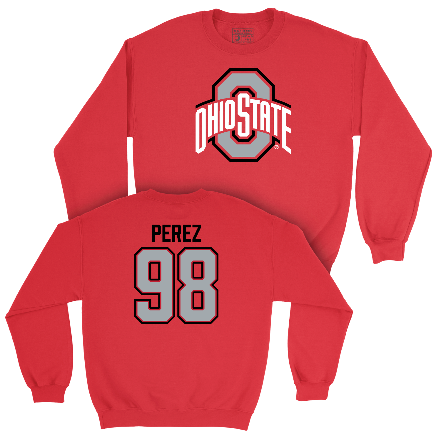 Ohio State Football Red Legacy Crew - Jamir Perez