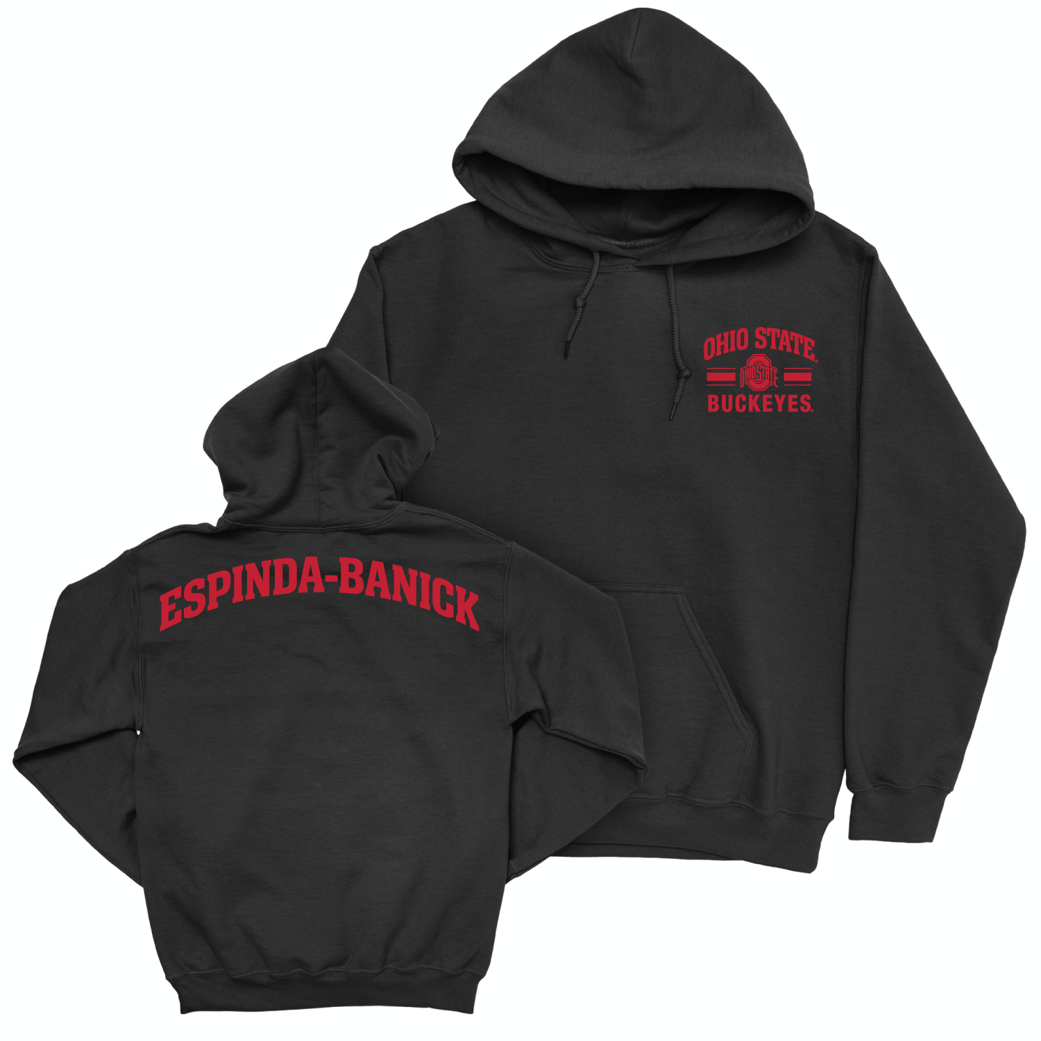 Ohio State Women's Cheerleading Black Victory Hoodie - Bennet Espinda-Banick