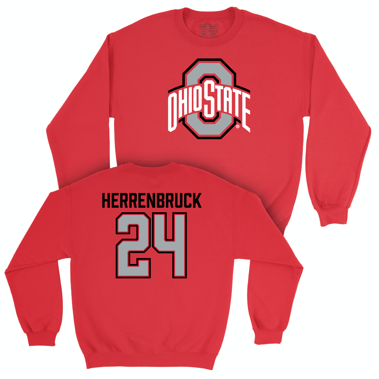 Ohio State Baseball Red Legacy Crew - Pierce Herrenbruck