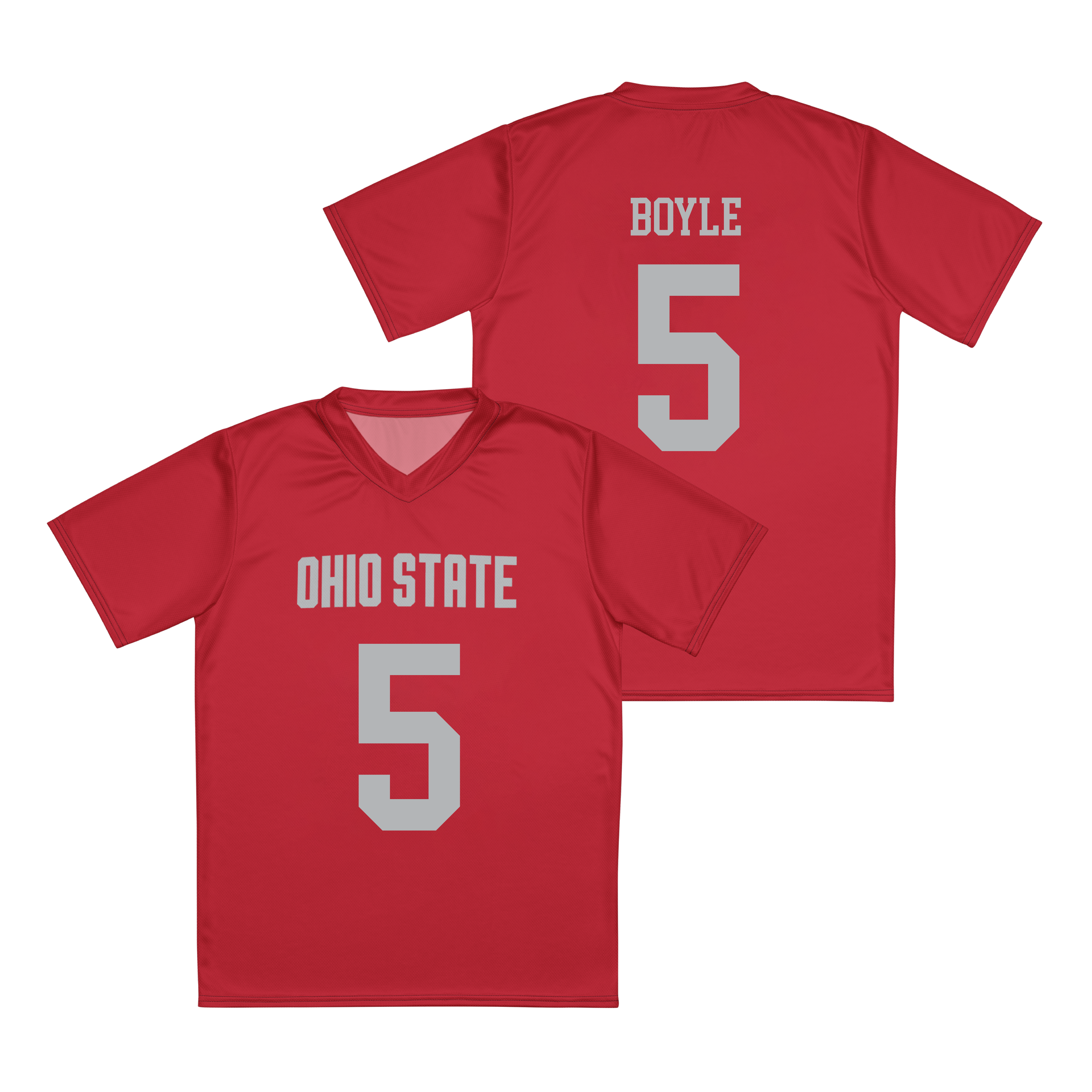 Ohio State Women's Lacrosse Red Jersey  - Abby Boyle