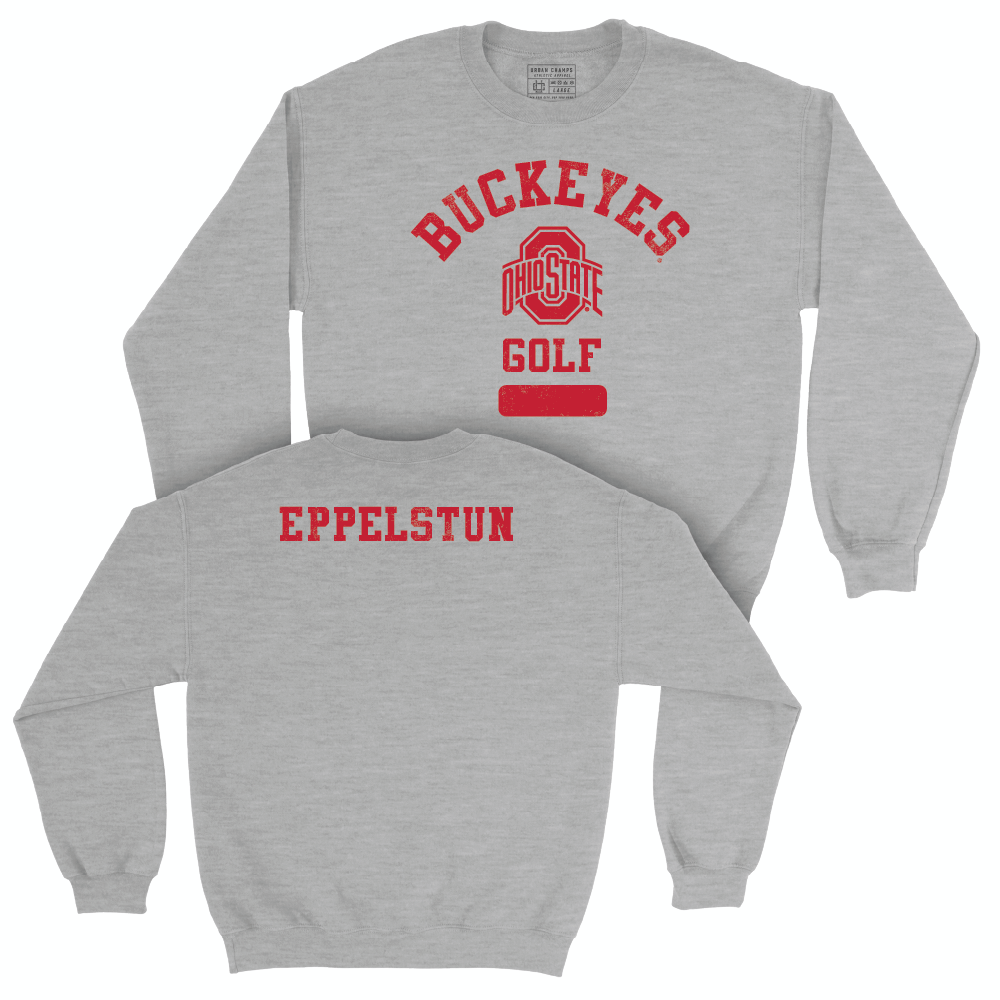 Ohio State Women's Golf Sport Grey Varsity Crew - Sophie Eppelstun