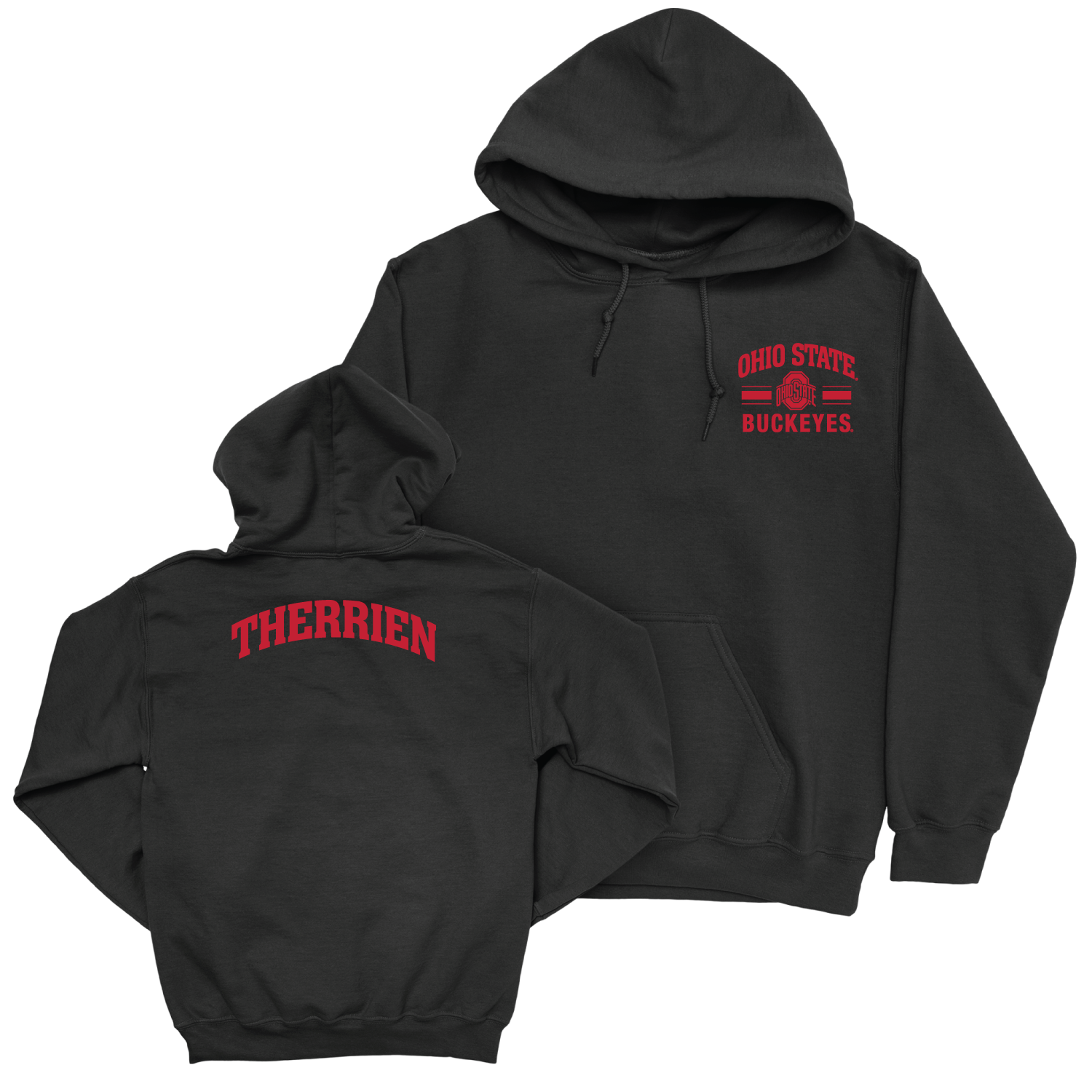 Ohio State Women's Swim & Dive Black Victory Hoodie - Emmy Therrien