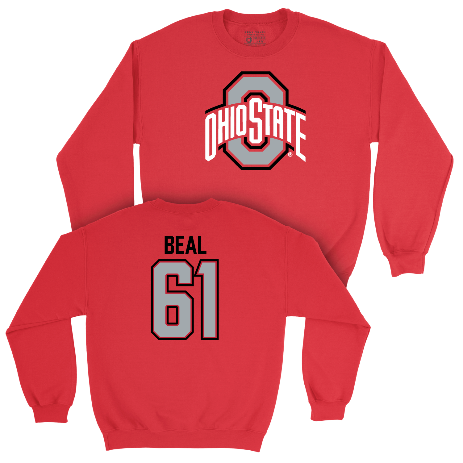 Ohio State Football Red Legacy Crew - Landon Beal