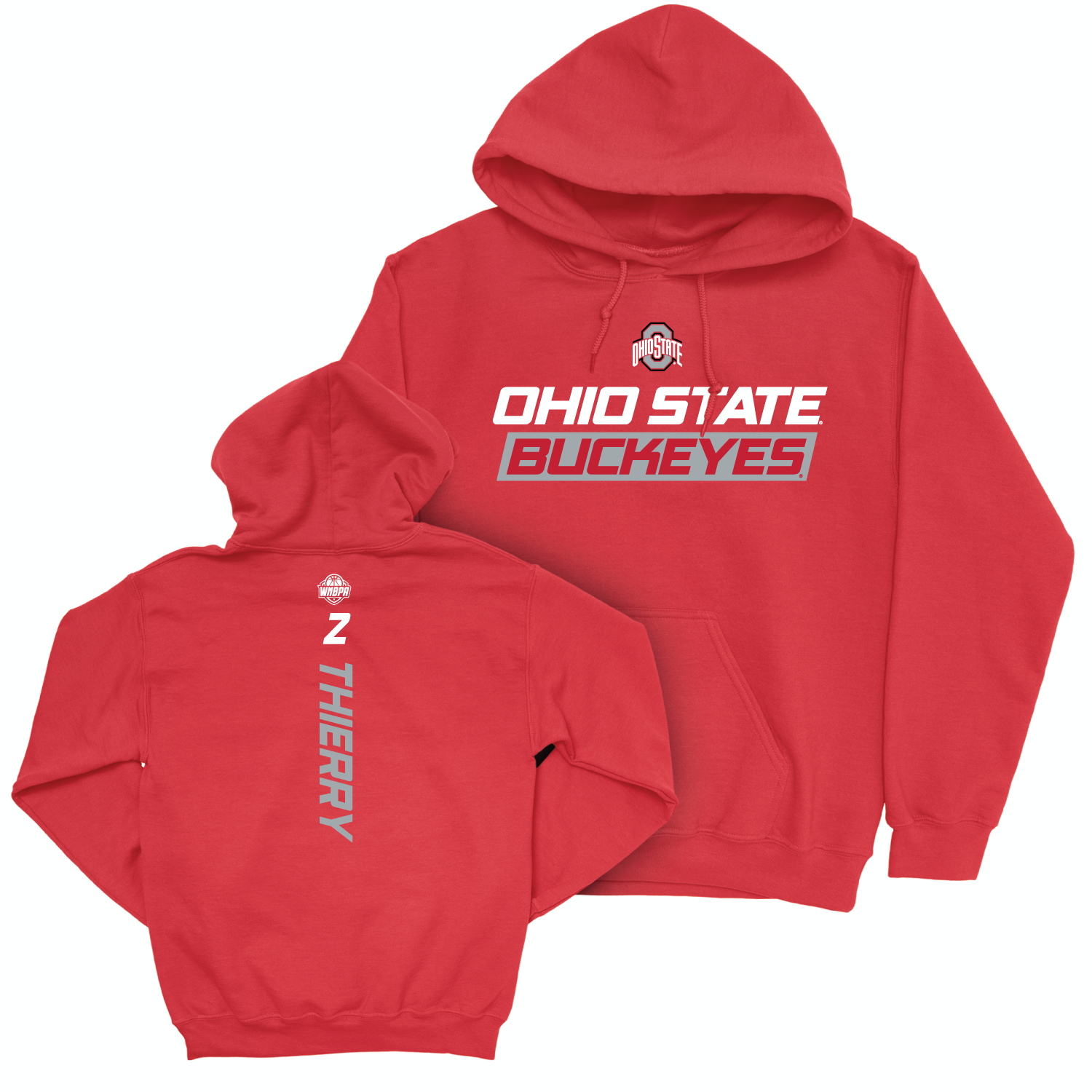 Ohio State Women's Basketball Red Rush Hoodie - Taylor Thierry