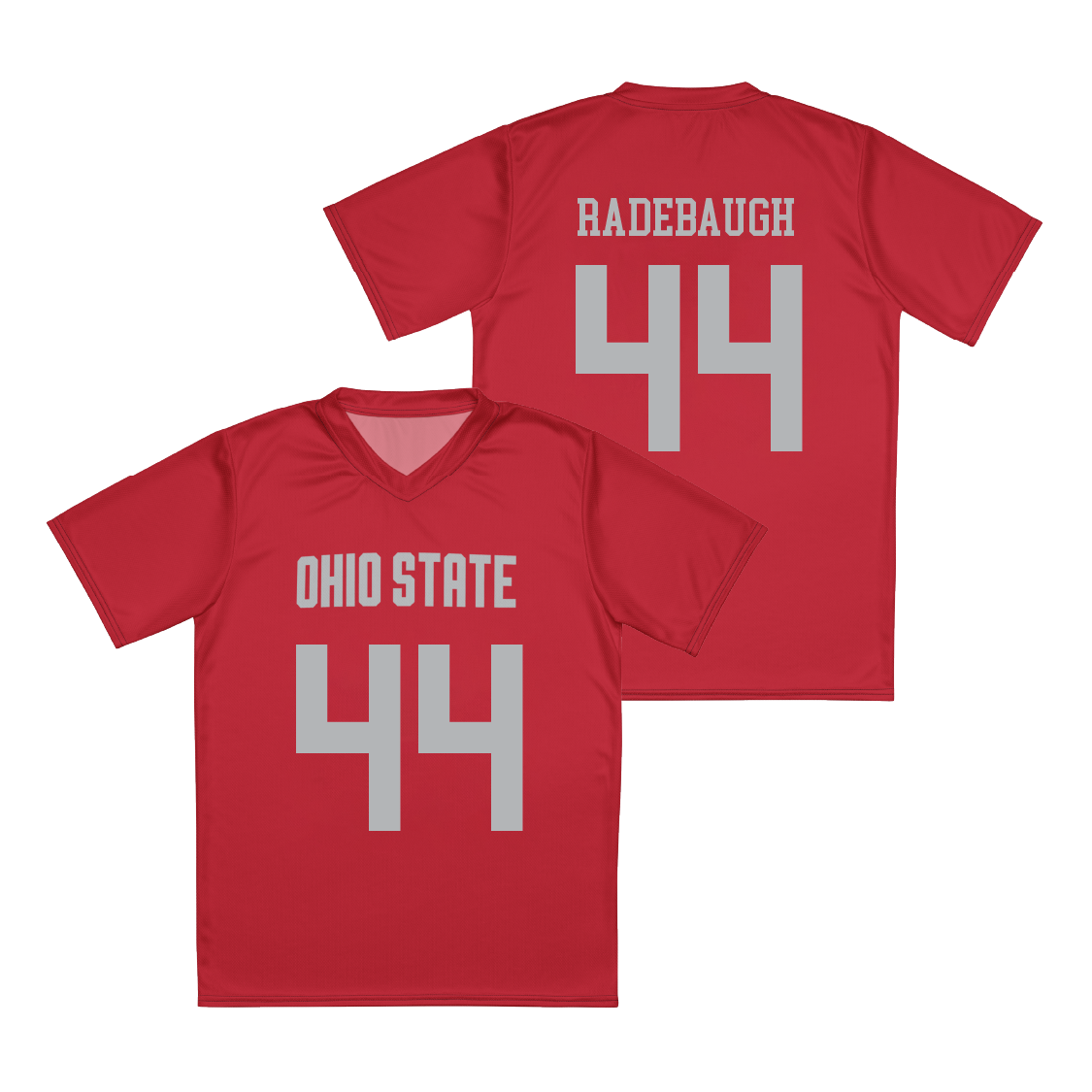 Ohio State Women's Lacrosse Red Jersey  - Susan Radebaugh