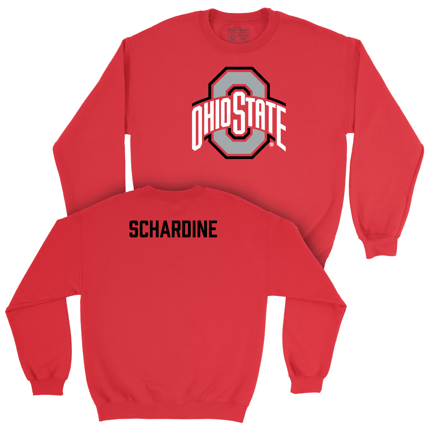 Ohio State Men's Fencing Red Legacy Crew - James Schardine
