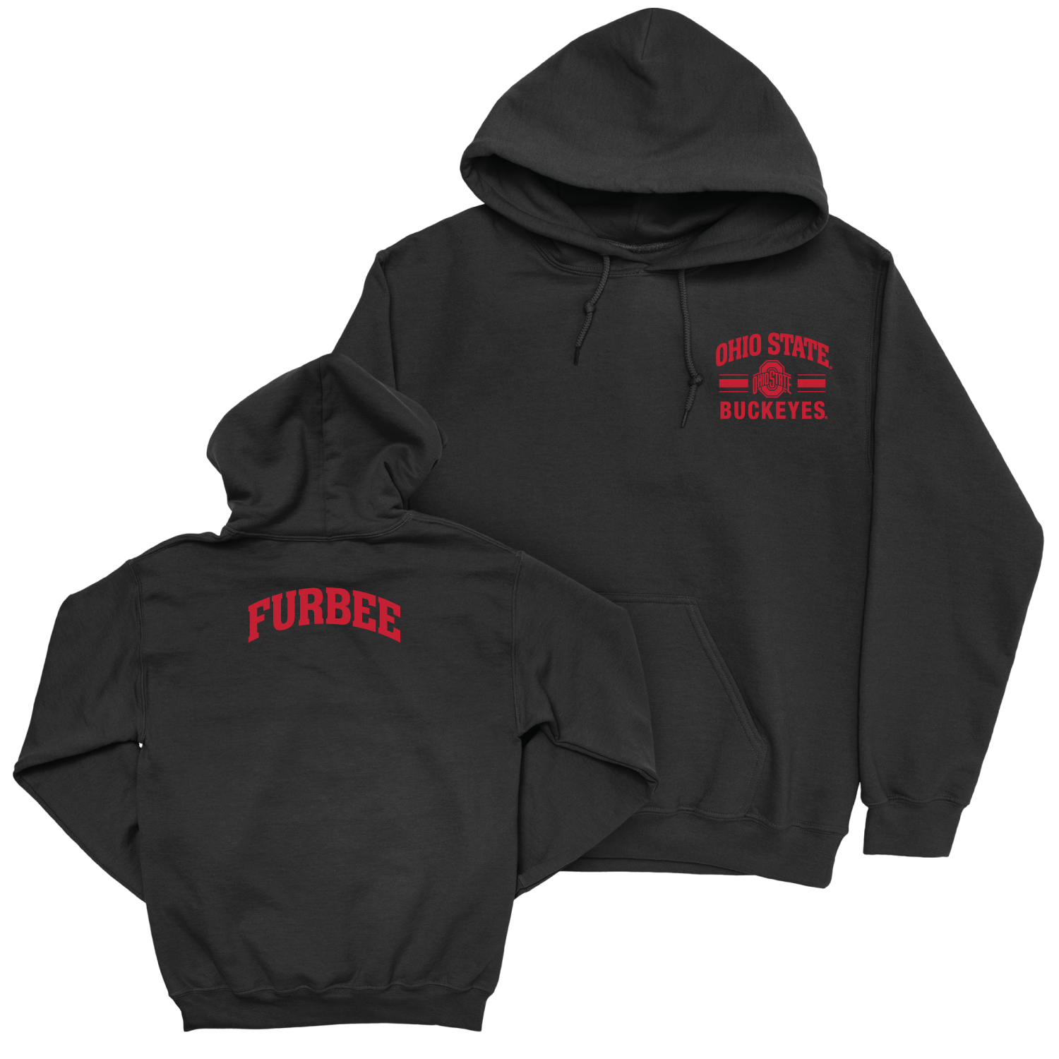 Ohio State Women's Swim & Dive Black Victory Hoodie - Carrie Furbee